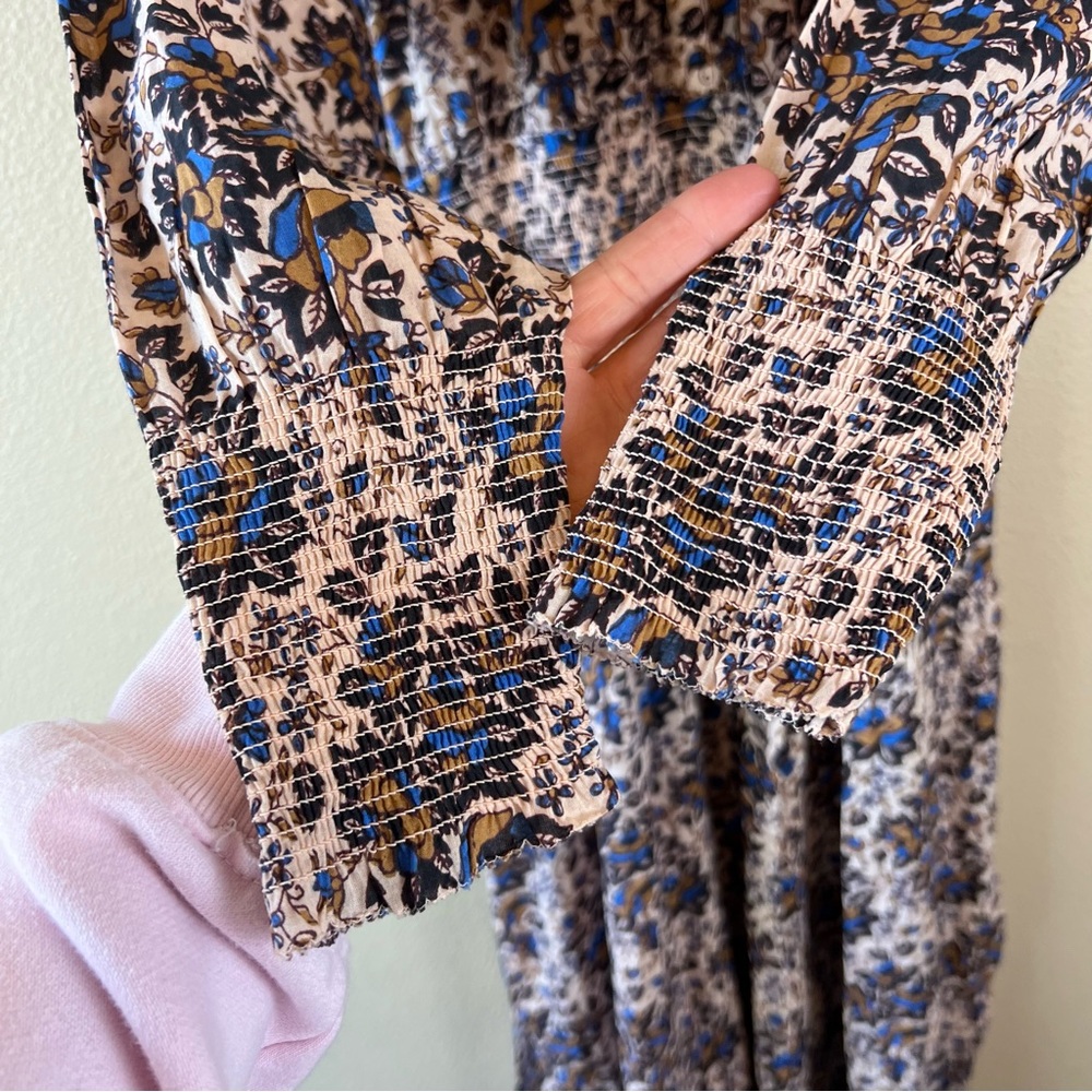 APIECE APART La Ventura shirred floral-print organic cotton-voile dress - Picture 9 of 14